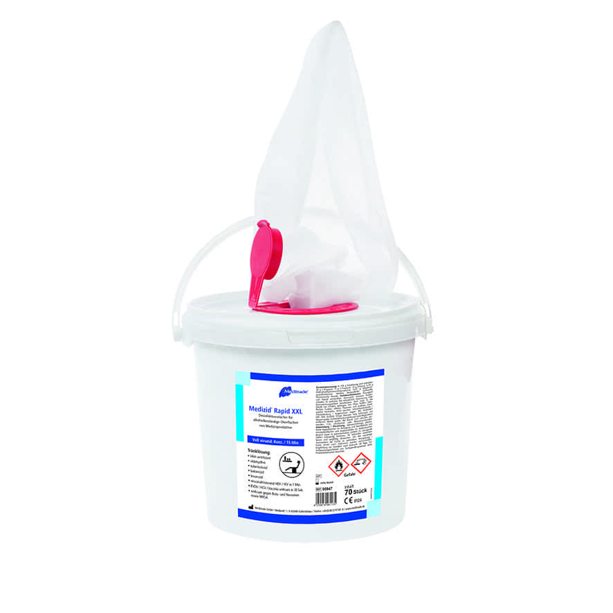 Medizid® Rapid+ Desinfektionstücher 26x29cm Medizid® Rapid+ Desinfektionstücher 26x29cm