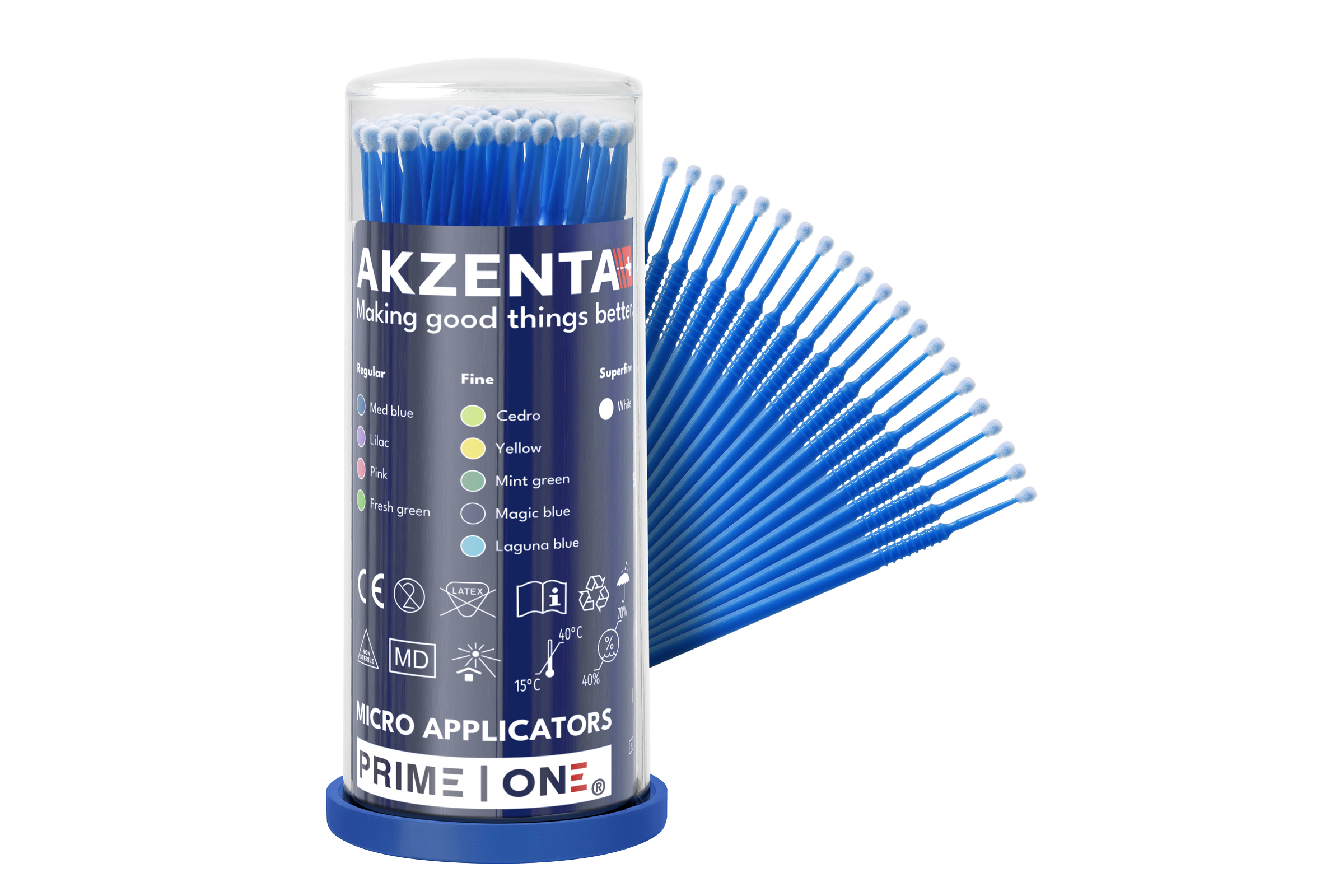 AKZENTA TOP STICKS PLUS Mikro-Applikatoren  Pinsel, Gerät, Werkzeug, Zahnbürste