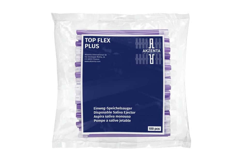 Akzenta® Einmalspeichelsauger TOP FLEX