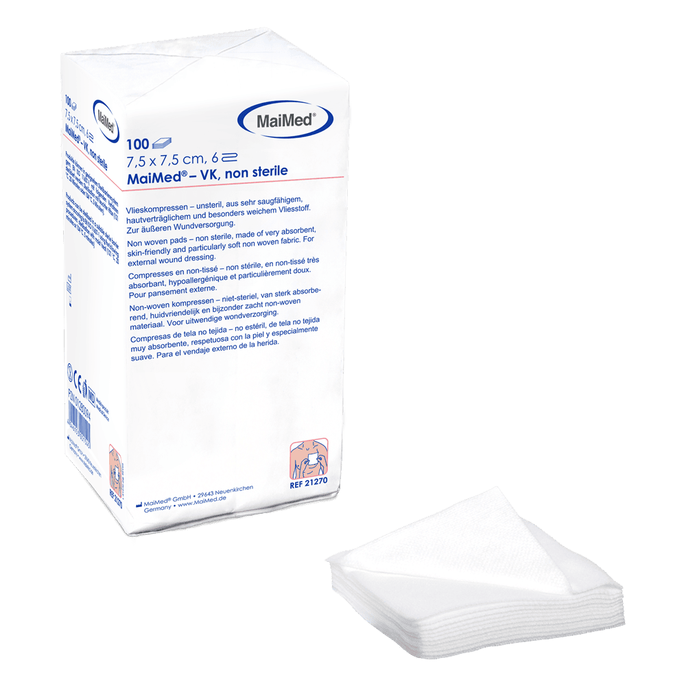 MaiMed® – VK Vlieskompresse unsteril MaiMed® – VK Vlieskompresse unsteril