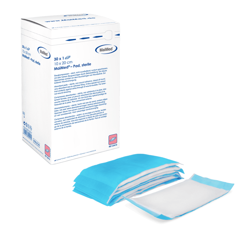 MaiMed® – Pad Saugkompresse steril MaiMed® – Pad Saugkompresse steril