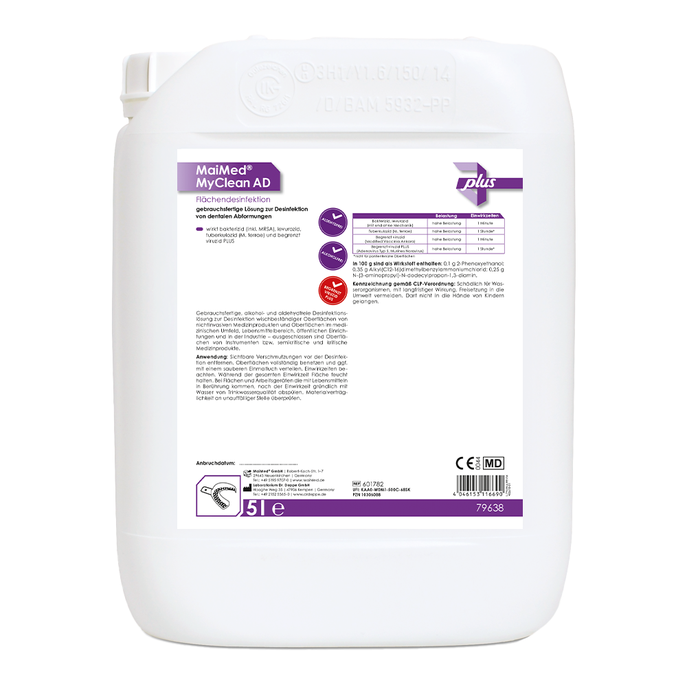 MaiMed® MyClean AD Abdruckdesinfektion Flasche