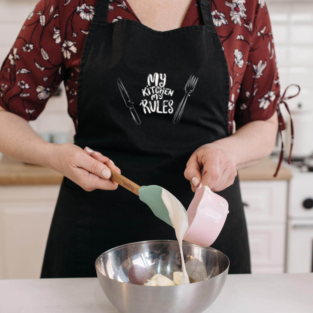 Person, Besteck, Gabel, Kochen